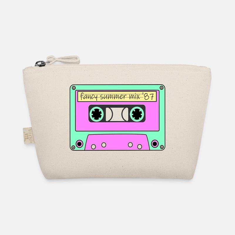 80s cassette Summer Mix Organic Pouch