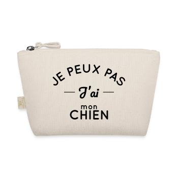 Je peux pas j'ai mon chien - Trousse biologique - nature - Devant