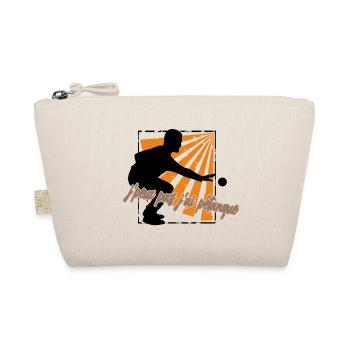 I can't I have pétanque - Organic Pouch - nature - Front