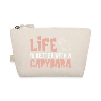 Motif Capibara pour les propriétaires de Capibara - Trousse biologique - nature - Devant