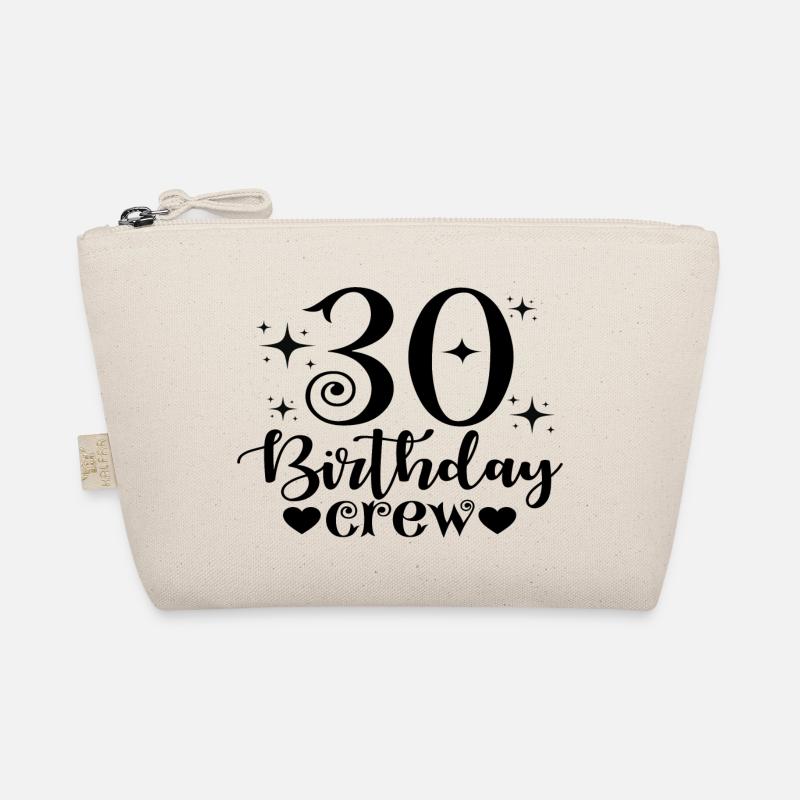 30th Birthday Crew Organic Pouch