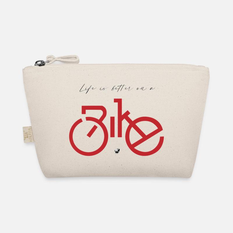 Image de vélo avec inscription Trousse biologique