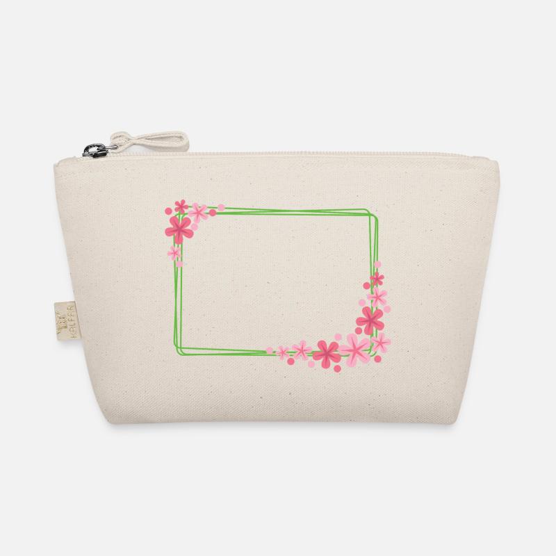 Frame with flowers Organic Pouch