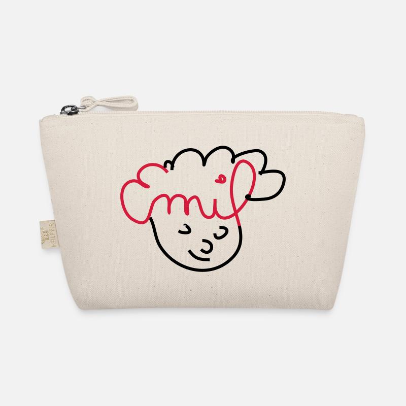 Emil Face Drawing Organic Pouch