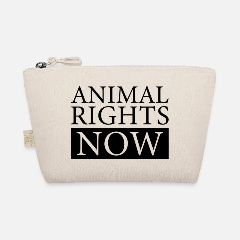 ANIMAL RIGHTS NOW - Bio-Täschchen - Natur