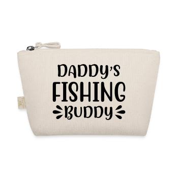 Daddys Fishing Buddy 01 - Organic Pouch - nature - Front