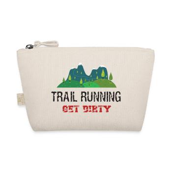 Trail Running – Get Dirty! - Bio-Täschchen - Natur - Vorne
