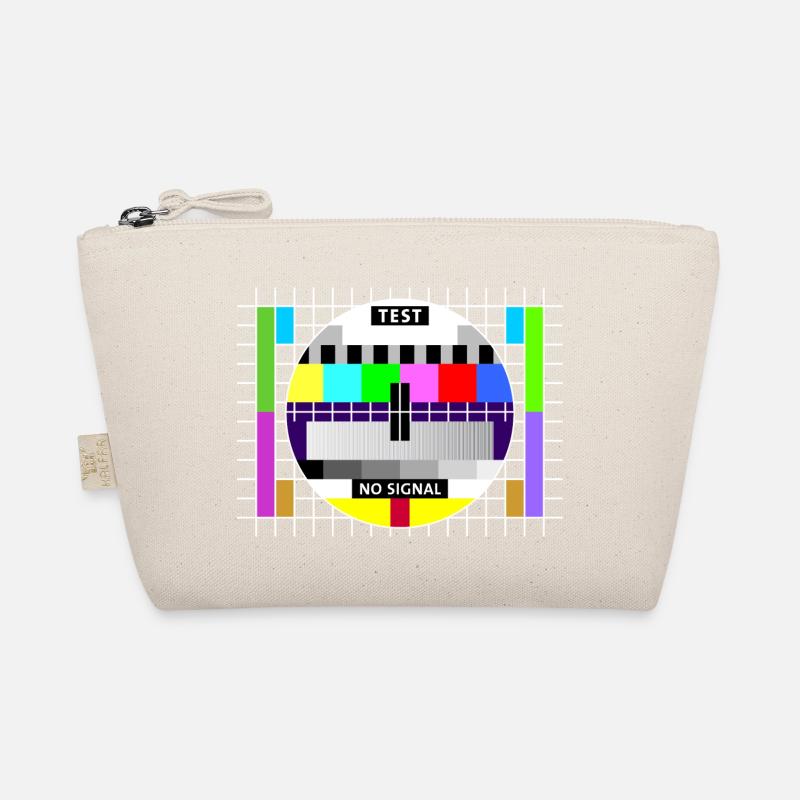 Test image test card status no signal screen display Organic Pouch
