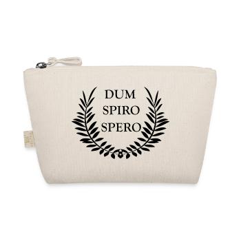 Dum Spiro Spero - Organic Pouch - nature - Front