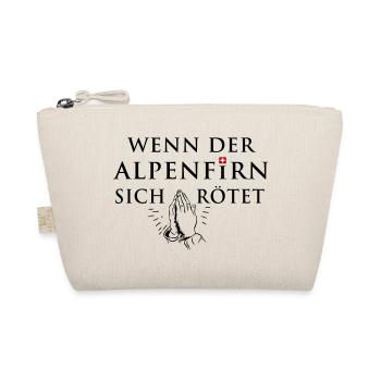 Wenn der Alpenfirn sich rötet... - Bio-Täschchen - Natur - Vorne