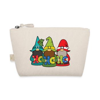 Ho Ho Ho Gnome - Bio-Täschchen - Natur - Vorne