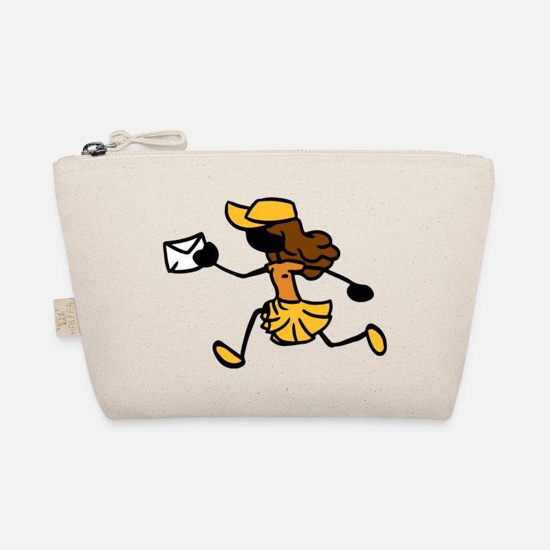 Postbotin Postfrau Kurier Bio-Täschchen