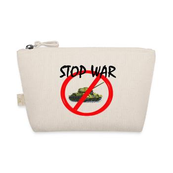 Stop War - Organic Pouch - nature - Front