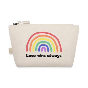 Paix Amour Arc-en-ciel Déclaration Paix mondiale - Trousse biologique - nature - Devant