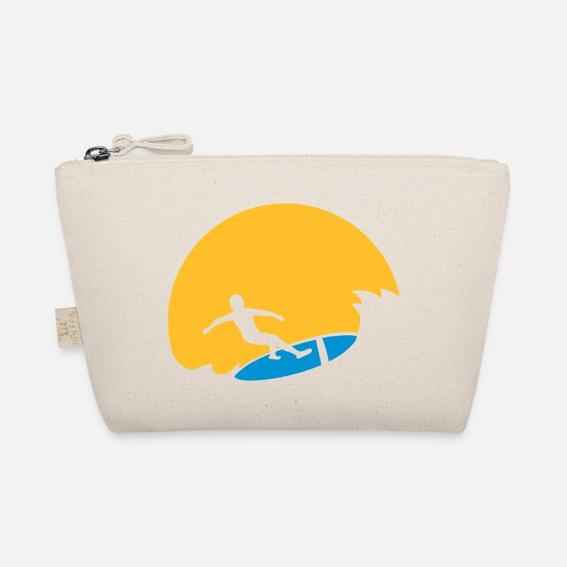 Sun Wave Surfer Organic Pouch