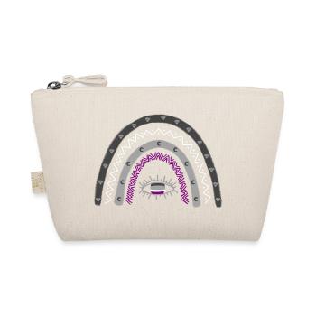 LGBT Pride Monat Asexual Rainbow Ace Pride - Bio-Täschchen - Natur - Vorne