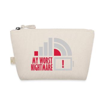 Logos my worst nightmare - Bio-Täschchen - Natur - Vorne