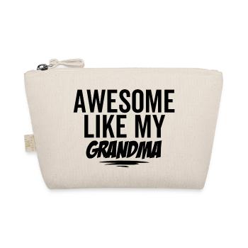 Großartig wie meine Oma - Bio-Täschchen - Natur - Vorne