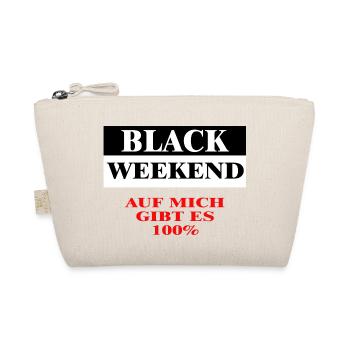 BLACK WEEKEND - Bio-Täschchen - Natur - Vorne