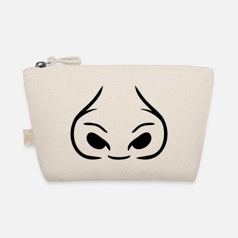 Large nostrils thick nose Organic Pouch