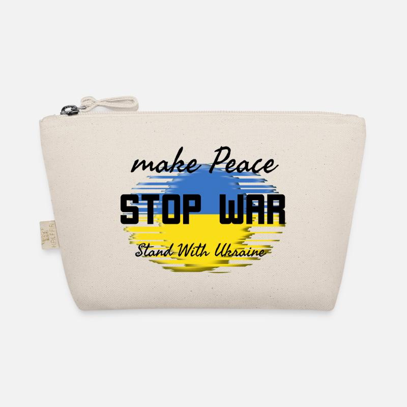 Make peace Stop War Organic Pouch
