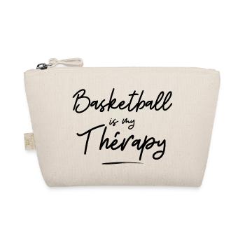 basketball is my thérapy - idée cadeau - sport - Trousse biologique - nature - Devant