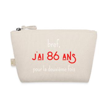 bref j'ai 86 ans pour la deuxième fois - Trousse biologique - nature - Devant