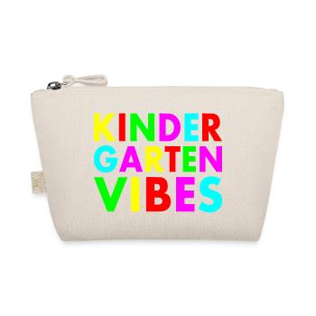 kindergarten vibes - Bio-Täschchen - Natur - Vorne