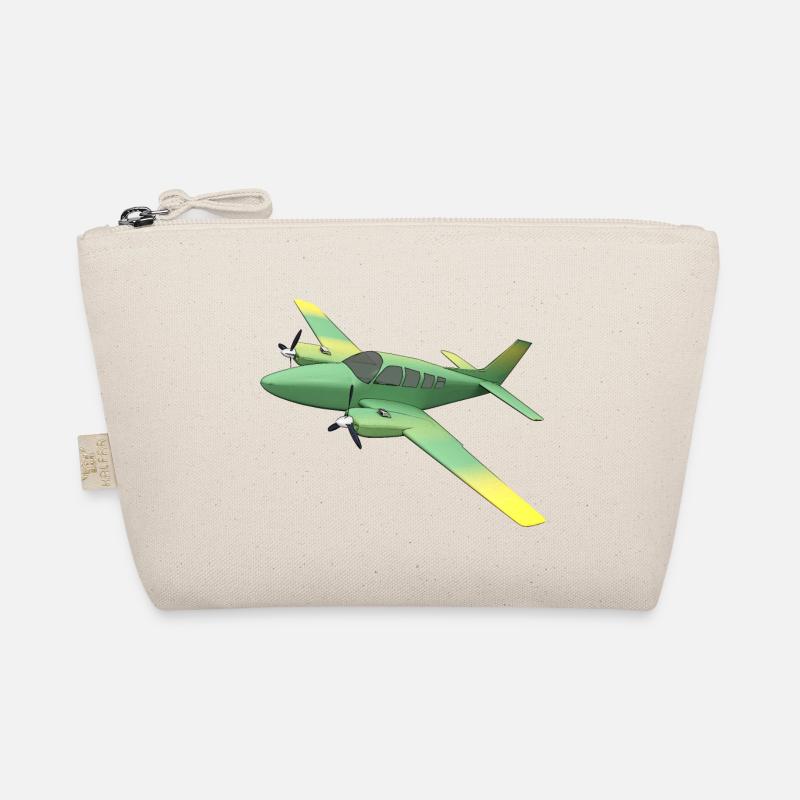 Twin-engine propeller aircraft Organic Pouch