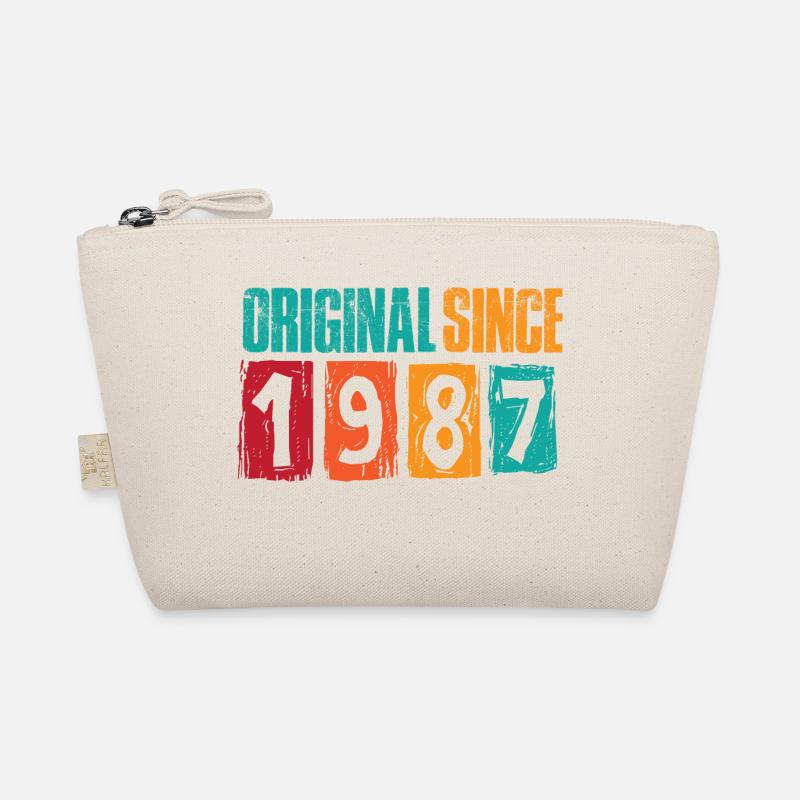 Born 1987 35th birthday gift Organic Pouch