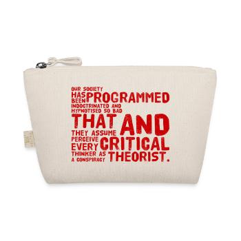 Programmed from birth - Organic Pouch - nature - Front