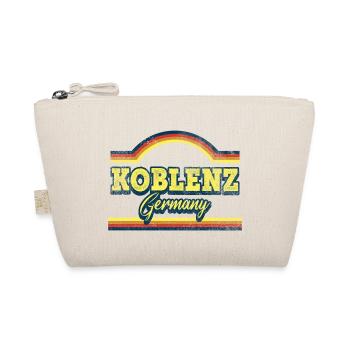 Koblenz Germany City Font Vintage Retro - Organic Pouch - nature - Front