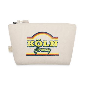 Cologne Germany City Font Vintage Retro - Organic Pouch - nature - Front