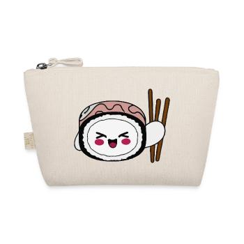 Sushi avec un visage mignon - Trousse biologique - nature - Devant