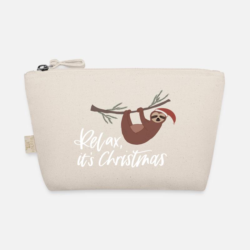 Entspannte Weihnachten Bio-Täschchen