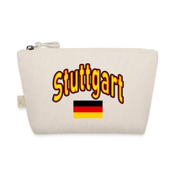 Stuttgart deutschland flagge - Bio-Täschchen - Natur - Vorne