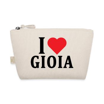 t-shirt I love Joy t-shirt idée cadeau - Trousse biologique - nature - Devant