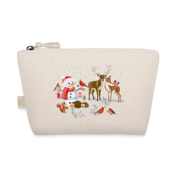 Christmas-Winter Fairy Tale - Organic Pouch - nature - Front