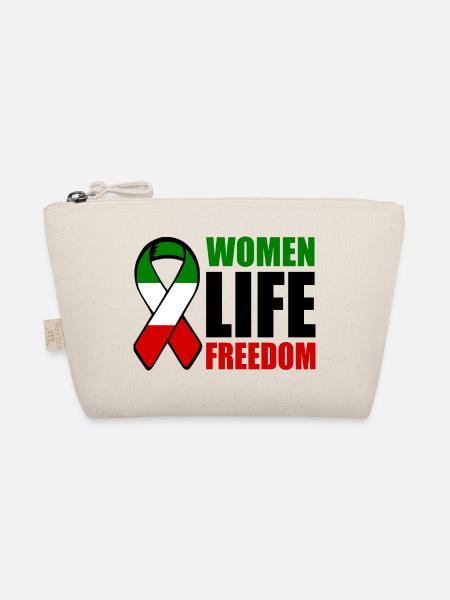 Women life freedom - Bio-Täschchen - Natur
