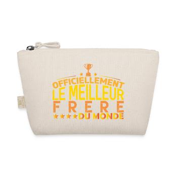 frère meilleur frère mon frérot cadeau frère !! - Trousse biologique - nature - Devant