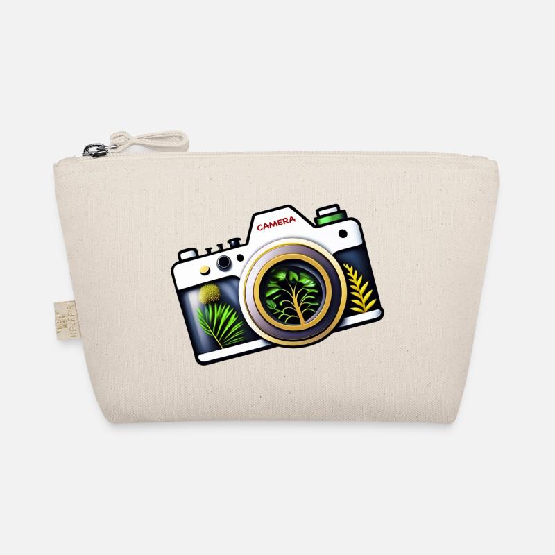 Bunde Fotokamera - Bio-Täschchen - Natur