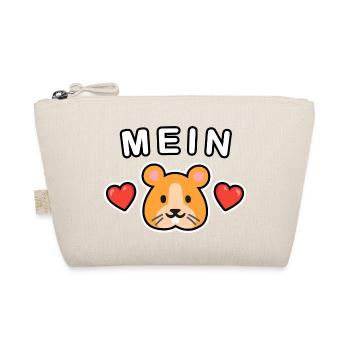Mein Hamster ❤️ Kosename für Partner - Bio-Täschchen - Natur - Vorne