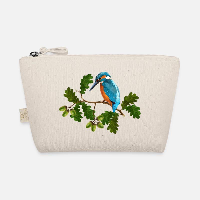 Bunter Vogel - Bio-Täschchen - Natur