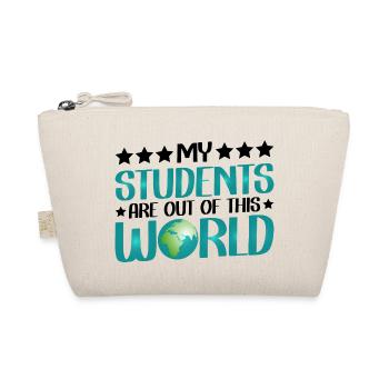 My Students Are Out Of This World 13 - Bio-Täschchen - Natur - Vorne