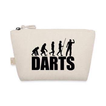 Darts Sports Fun - Organic Pouch - nature - Front