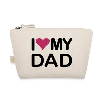 I love my Dad - Bio-Täschchen - Natur - Vorne