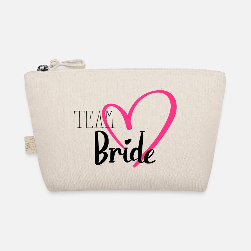 TeamBride - Bio-Täschchen - Natur