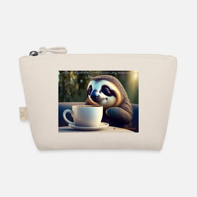 Caffeinated Sloth Bio-Täschchen