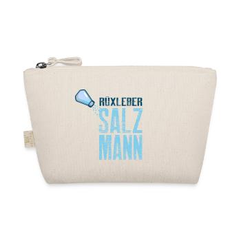 Südharz Merch - Rüxleber Salzmann - Bio-Täschchen - Natur - Vorne