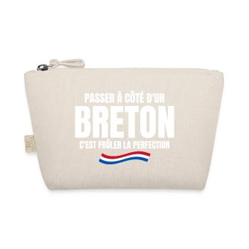 Bretagne, Bretagne humour, je suis Breton - Trousse biologique - nature - Devant